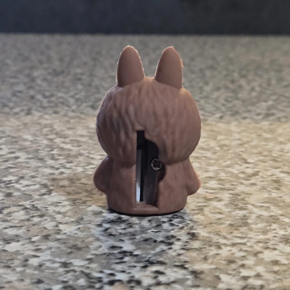 🍒🍒 (Bundle Only) Cute Brown Labubu The Monster Pencil Sharpner